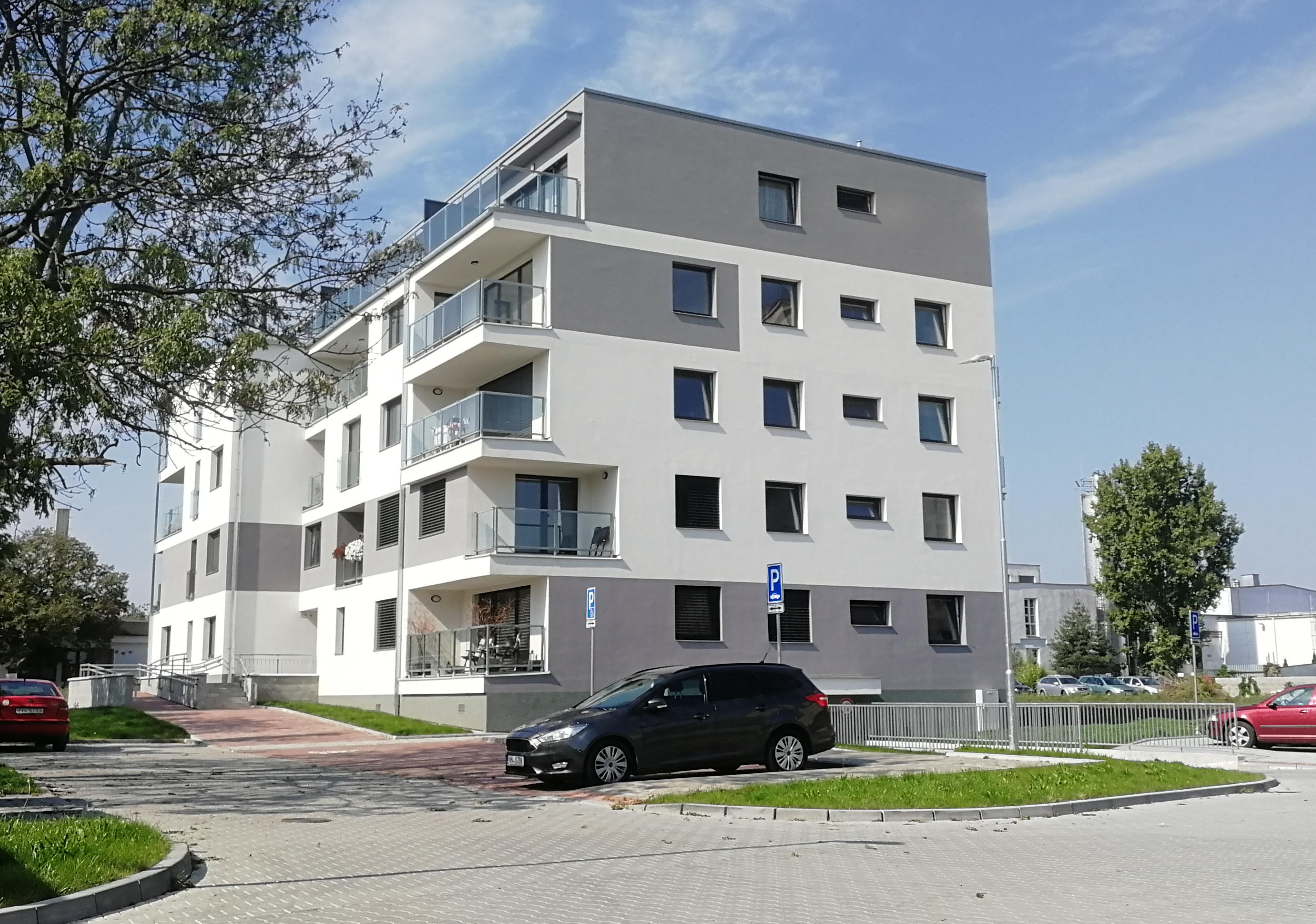 Výstavba bytového domu J.B.Pecky, Prostějov